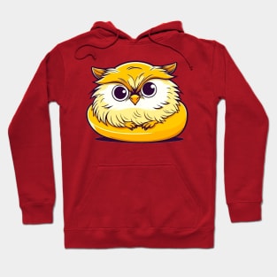 Owl on the couch Hoodie